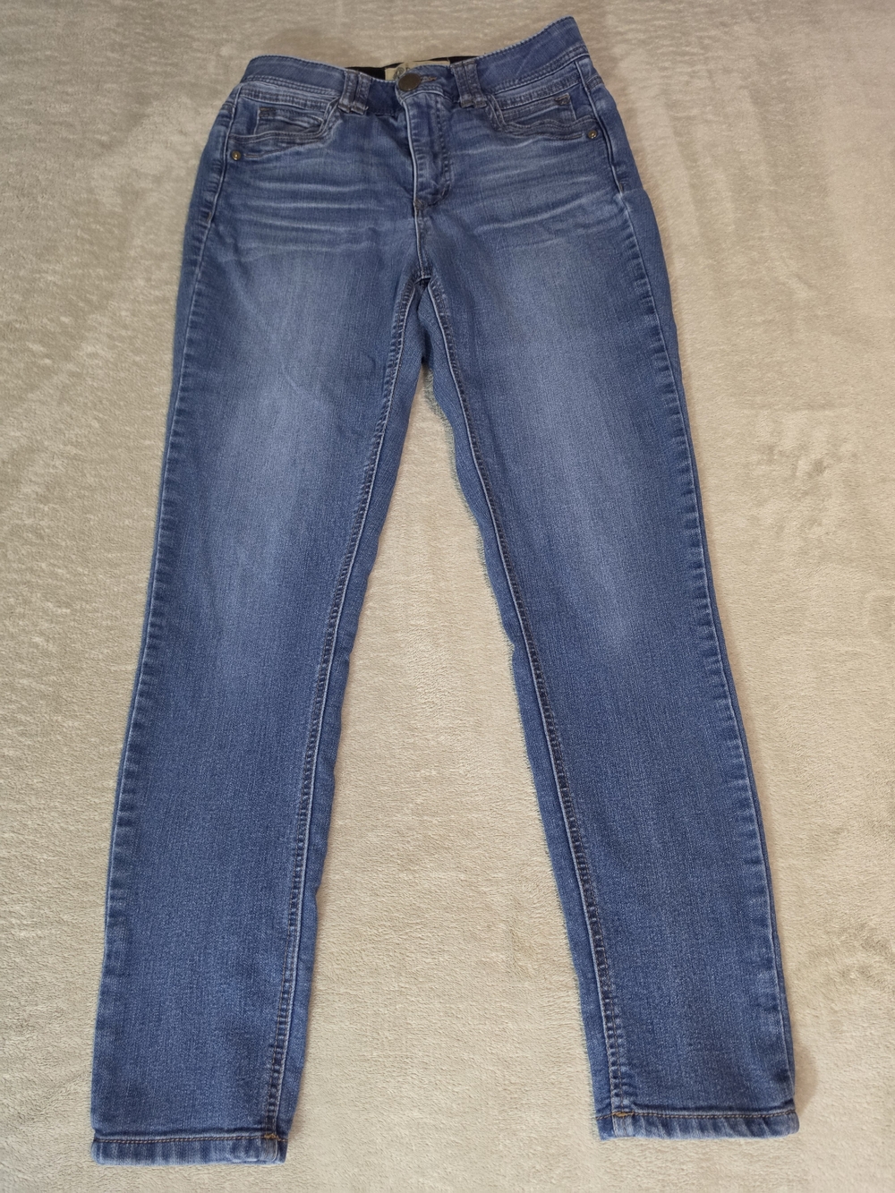 Democracy Women's Skinny Jeans in Blue Wash